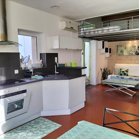 Climatise Avec Mezzanine Au Calme Avec Terrasse Et Parking Idealement Situe Pour Faire A Pied ! 아파트